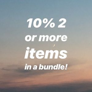 💘 10% off 2 or more items in a bundle! 💘